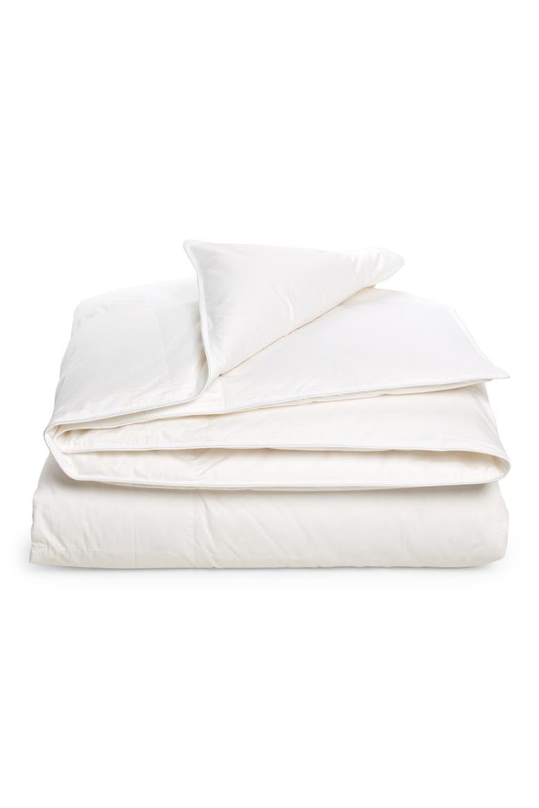 All Season Down Comforter, Main, color, WHITE