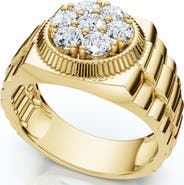 Bliss Diamond Men's 3/4Ct Diamond Anniversary Wedding Ring 14k Gold Lab Grown