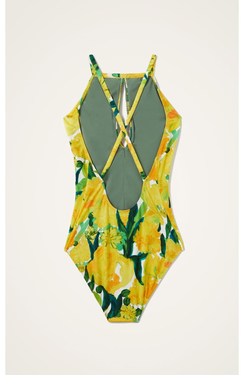 La DoubleJ Fonda Swimsuit Zesty Yellow, Alternate, color, 