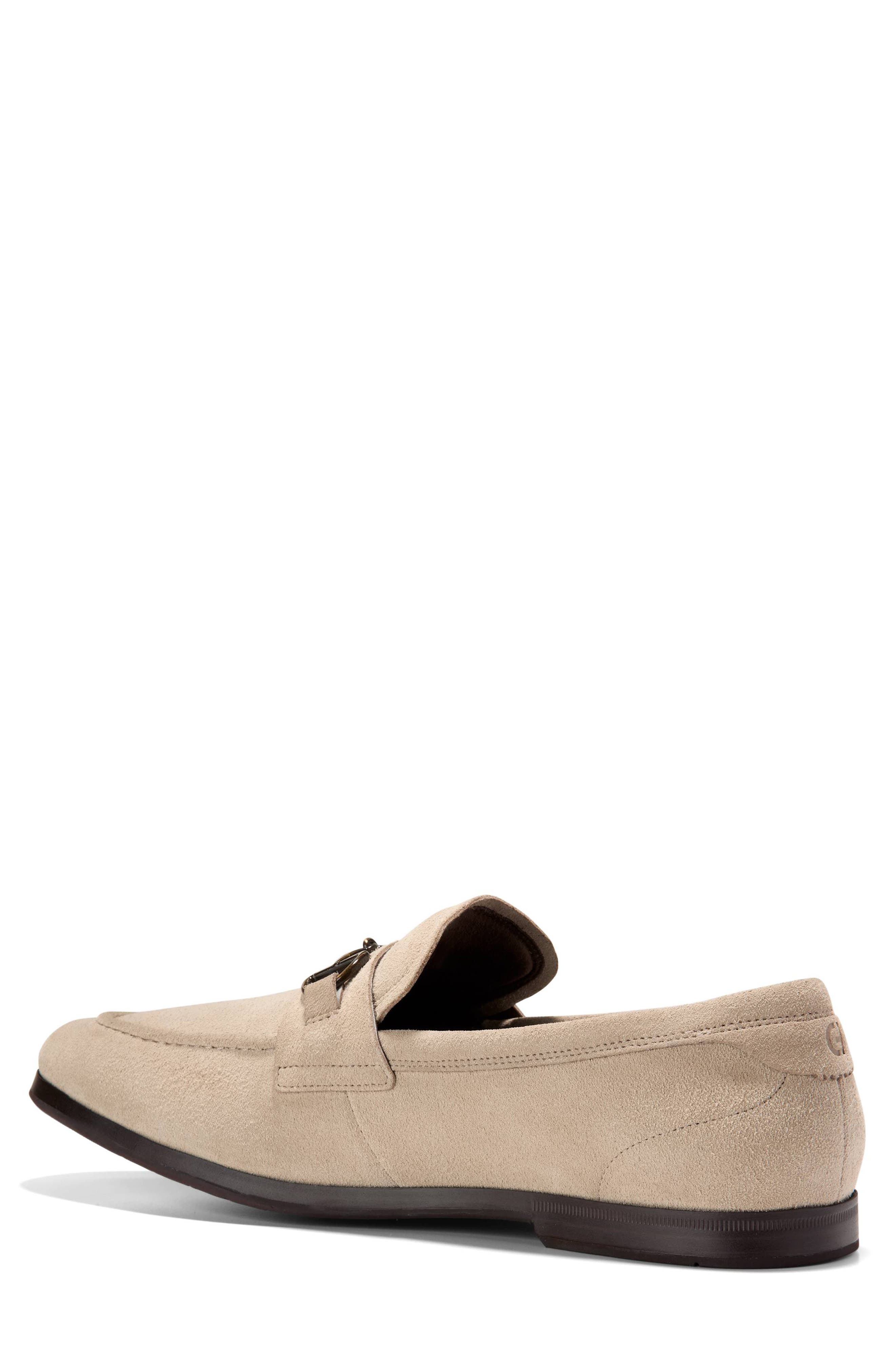 Cole Haan Lewis Grand Bit Loafer, Alternate, color, Dark Latte Suede/ Dark Natural