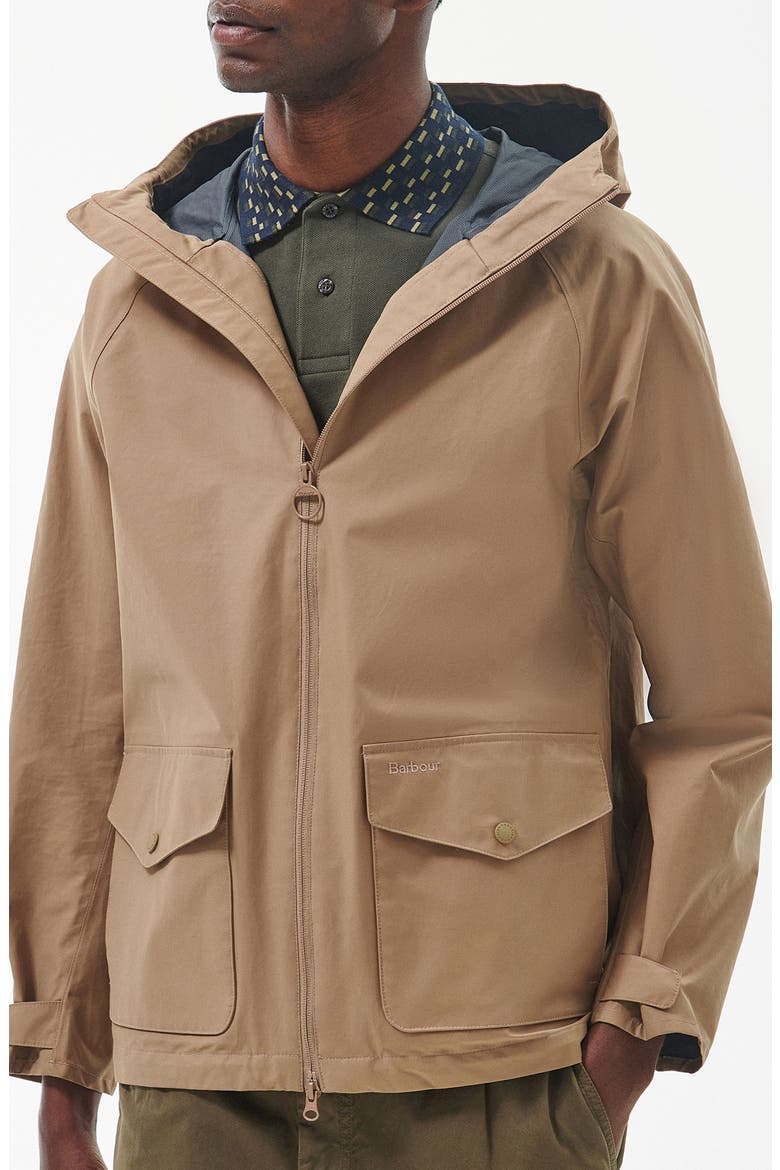 Whitstone Waterproof Jacket, Main, color, MILITARY BROWN