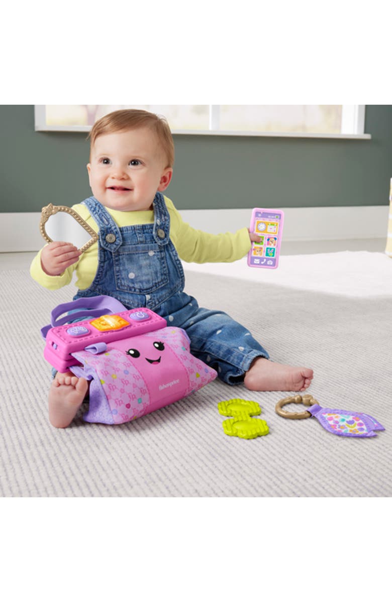 FISHER PRICE Laugh & Learn<sup>®</sup> Going Places Learning Purse Playset, Alternate, color, 