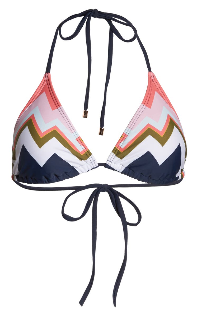 Ted Baker London Mississippi Halter Bikini Top, Alternate, color, 