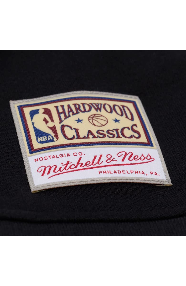 Mitchell & Ness Women's Mitchell & Ness  Black Denver Nuggets Hardwood Classics Script Lightweight Sweatshirt, Alternate, color, Black