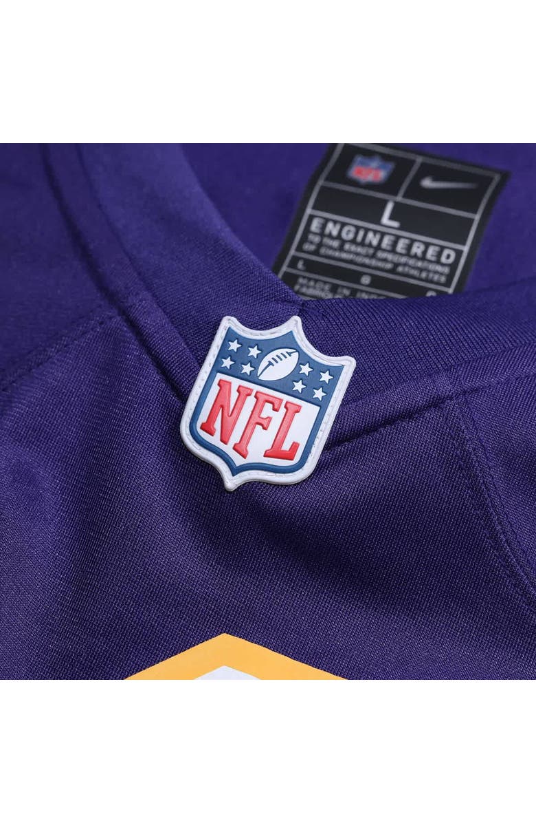Nike Men's Nike J.J. McCarthy Purple Minnesota Vikings 2nd Alternate  Player Game Jersey, Alternate, color, Purple