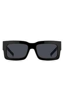 BOSS 54mm Rectangular Sunglasses