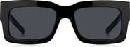 BOSS 54mm Rectangular Sunglasses