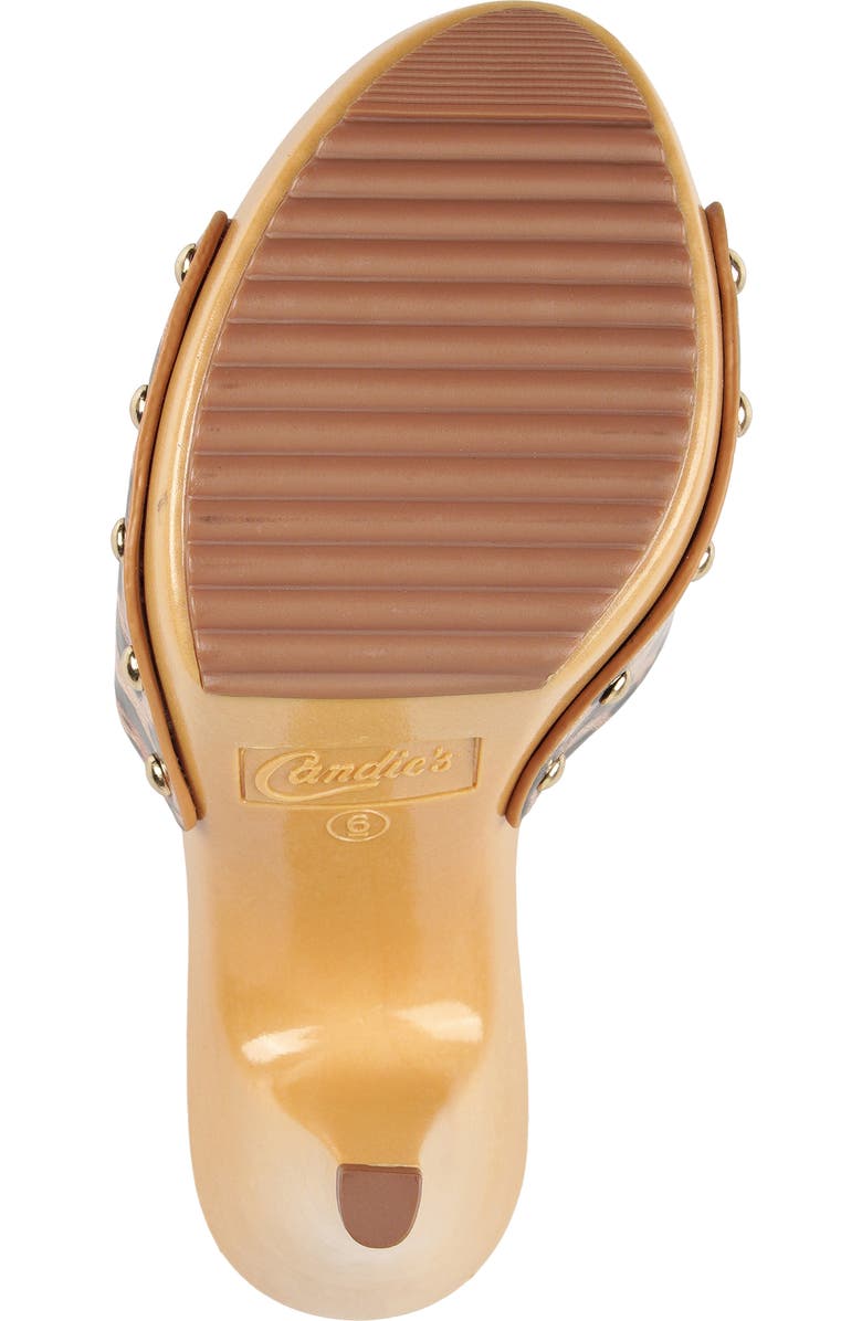 Candie's Lorenna Platform Sandal, Alternate, color, Leopard Print