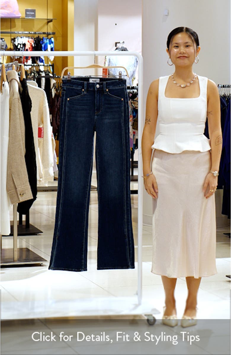 Laurel Canyon High Waist Bootcut Jeans, sales video thumbnail