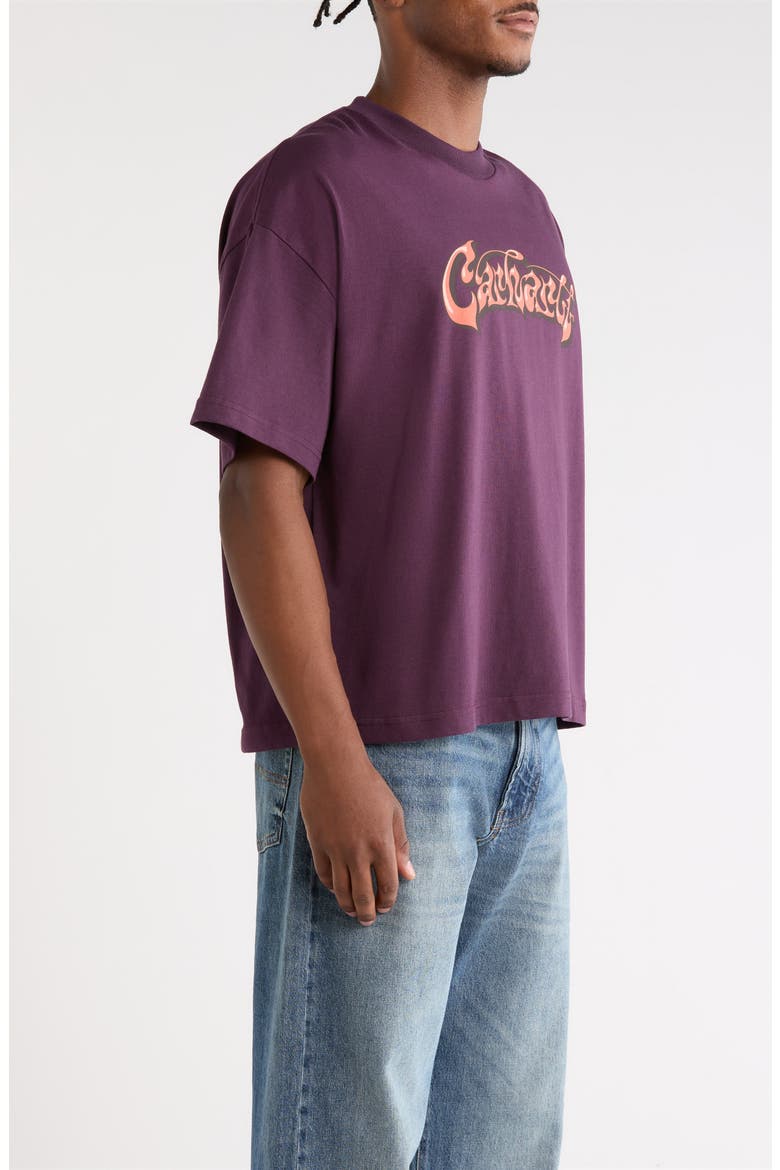 Booger Organic Cotton Graphic T-Shirt, Alternate, color, COZY PURPLE