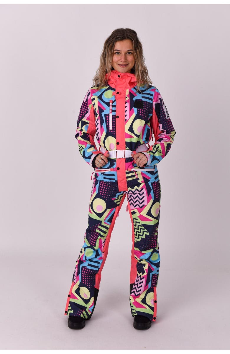 OOSC Saved by The Bell Women's Ski Suit, Main, color, Multi-Colour