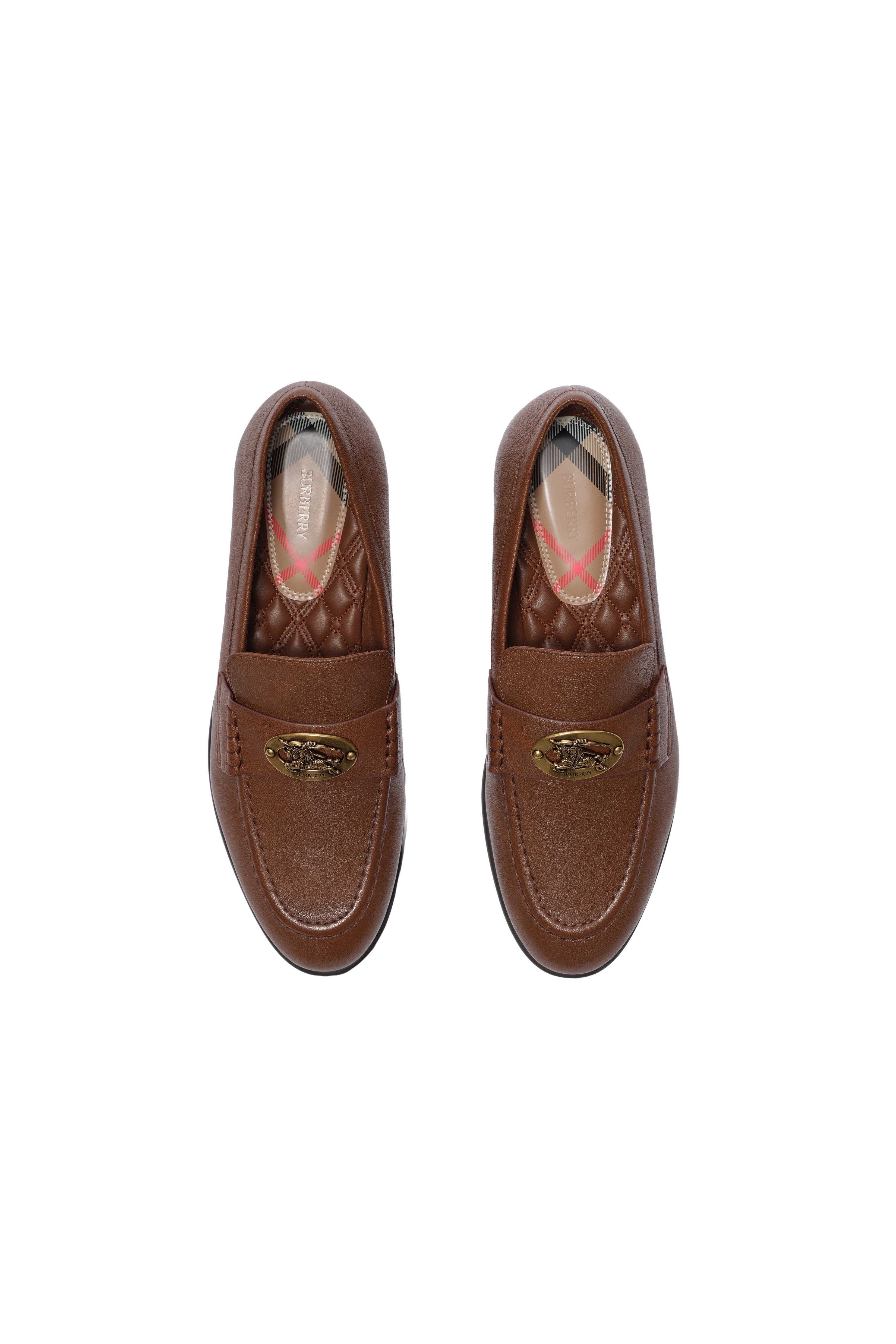 Leather Opal Loafers, Alternate, color, Tobacco brown