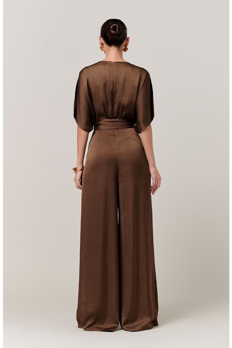 Mona Jumpsuit, Alternate, color, Chocolate