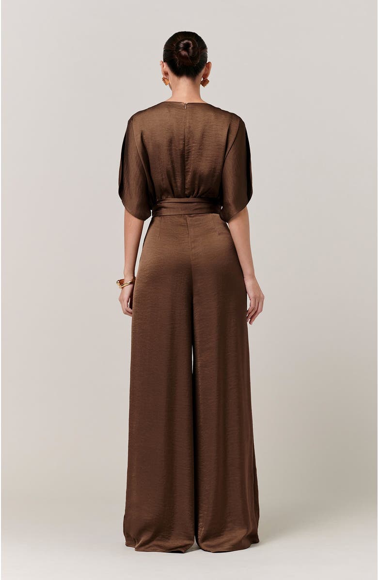 SAVEL Mona Jumpsuit, Alternate, color, Chocolate