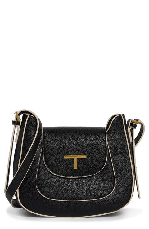 Fulton Faux Leather Crossbody Bag