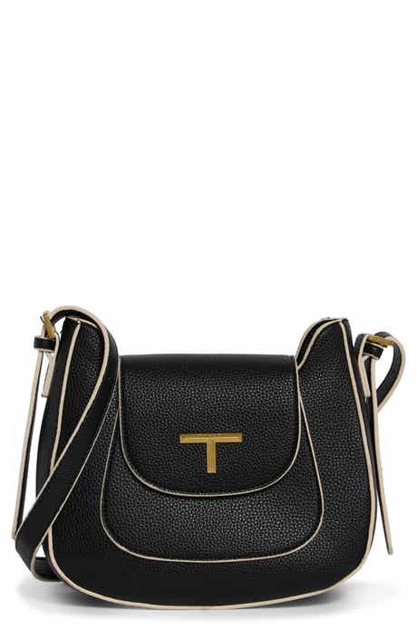 Fulton Faux Leather Crossbody Bag