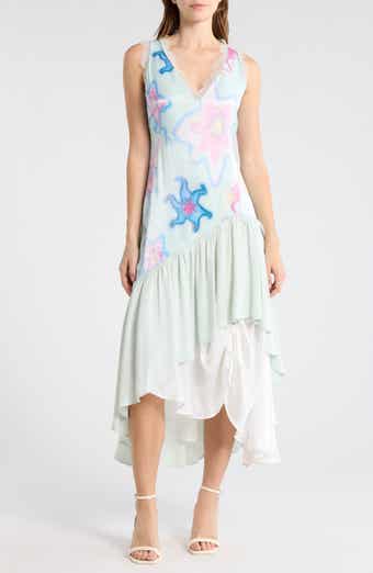 Desigual Sleeveless High-Low Shift Dress