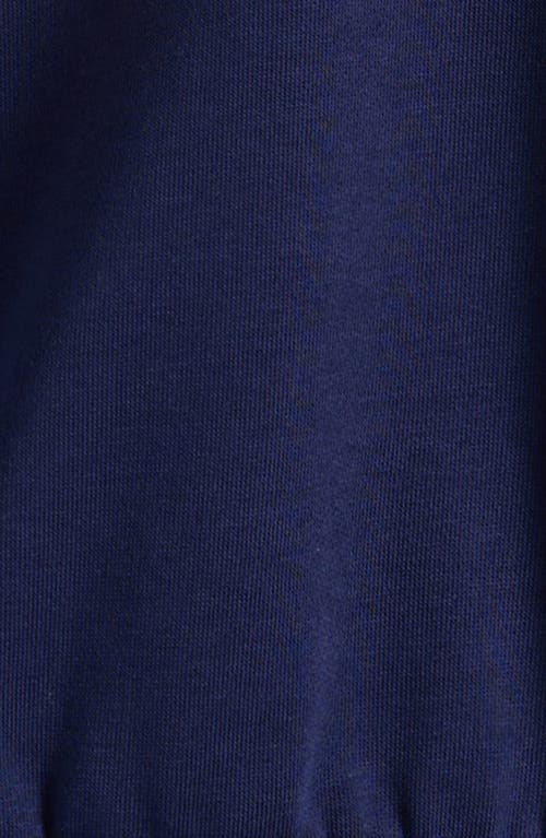 Nike Kids' Logo-jacquard Tape Cotton Blend Hoodie & Sweatpants Set In Blue