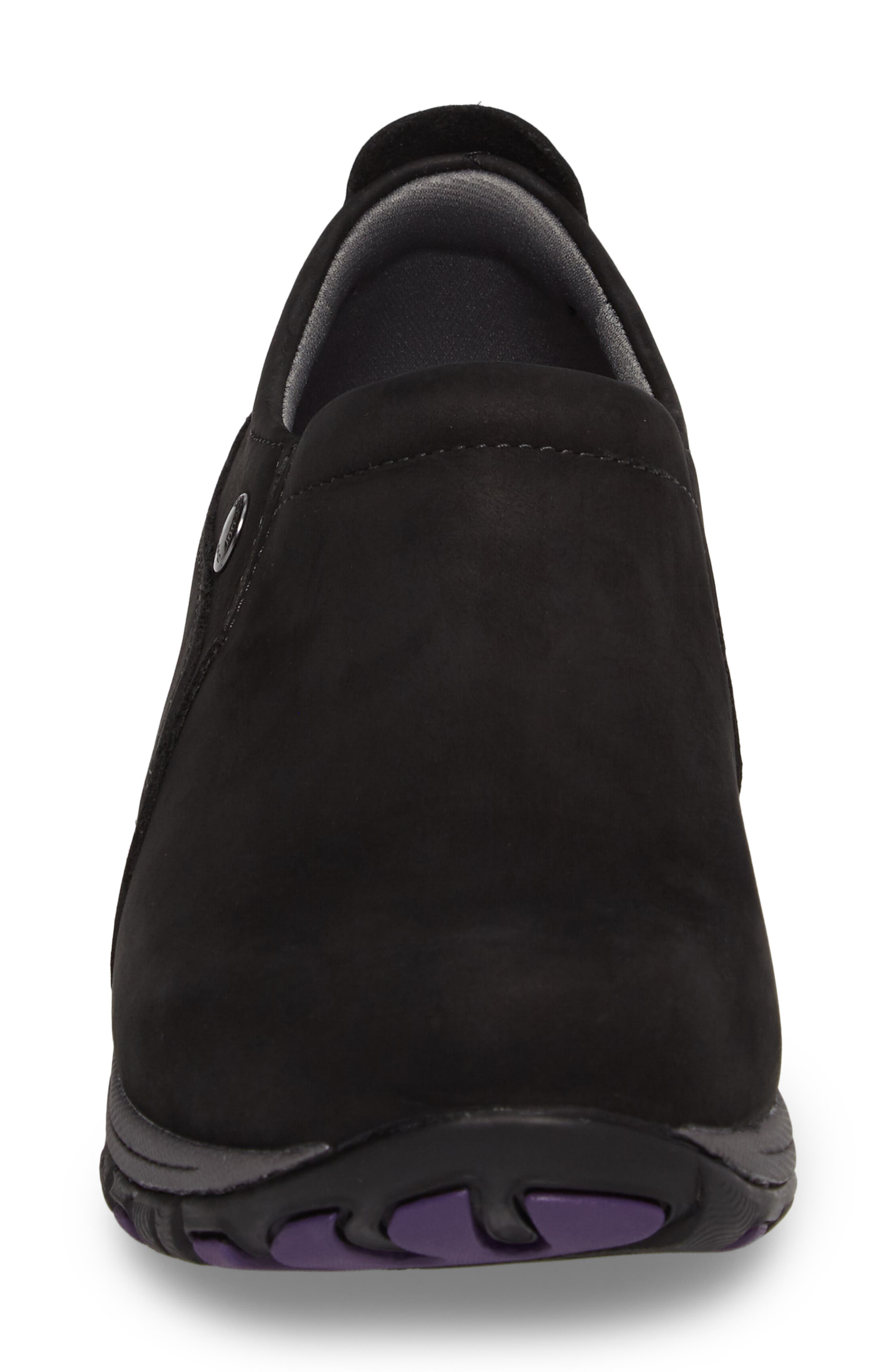 Patti Waterproof Clog, Alternate, color, BLACK MILLED NUBUCK LEATHER