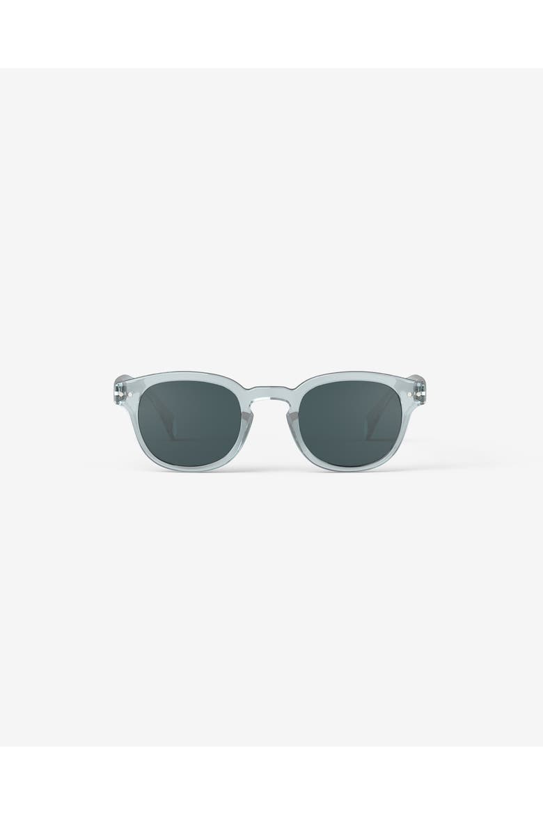 #C 47mm Square Sunglasses, Main, color, Frozen Blue