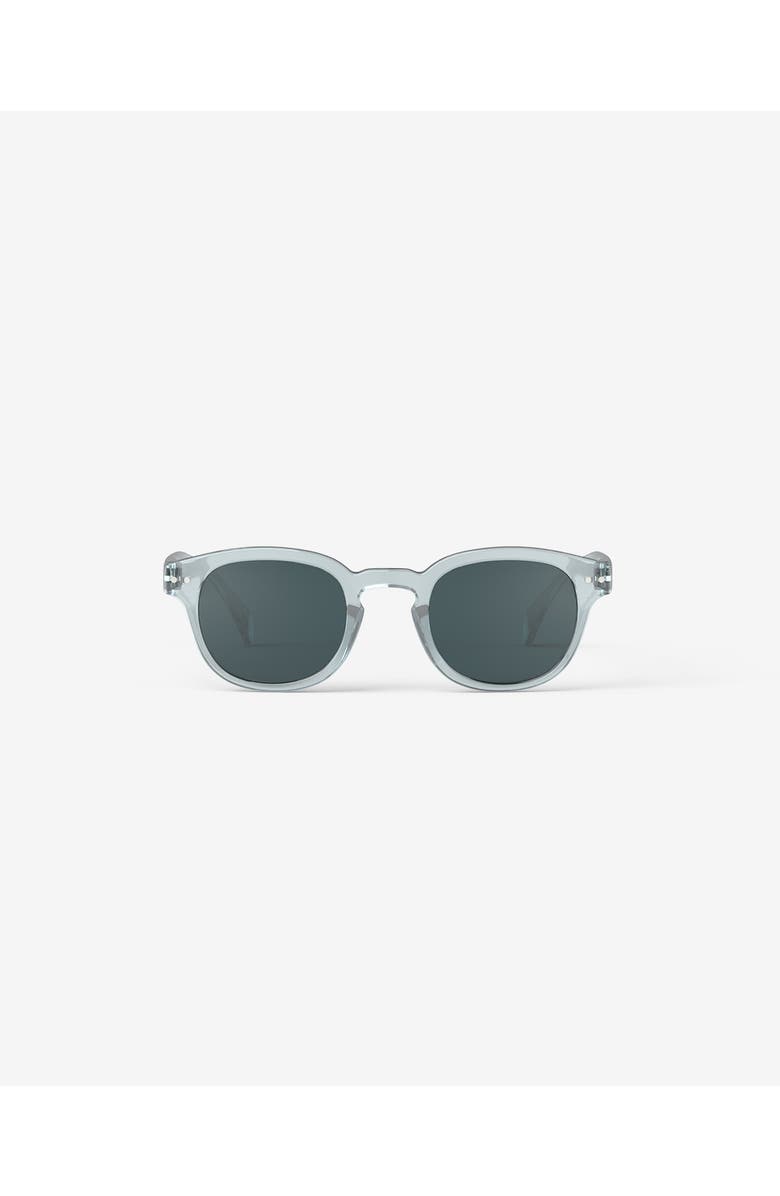 IZIPIZI #C 47mm Square Sunglasses, Main, color, Frozen Blue