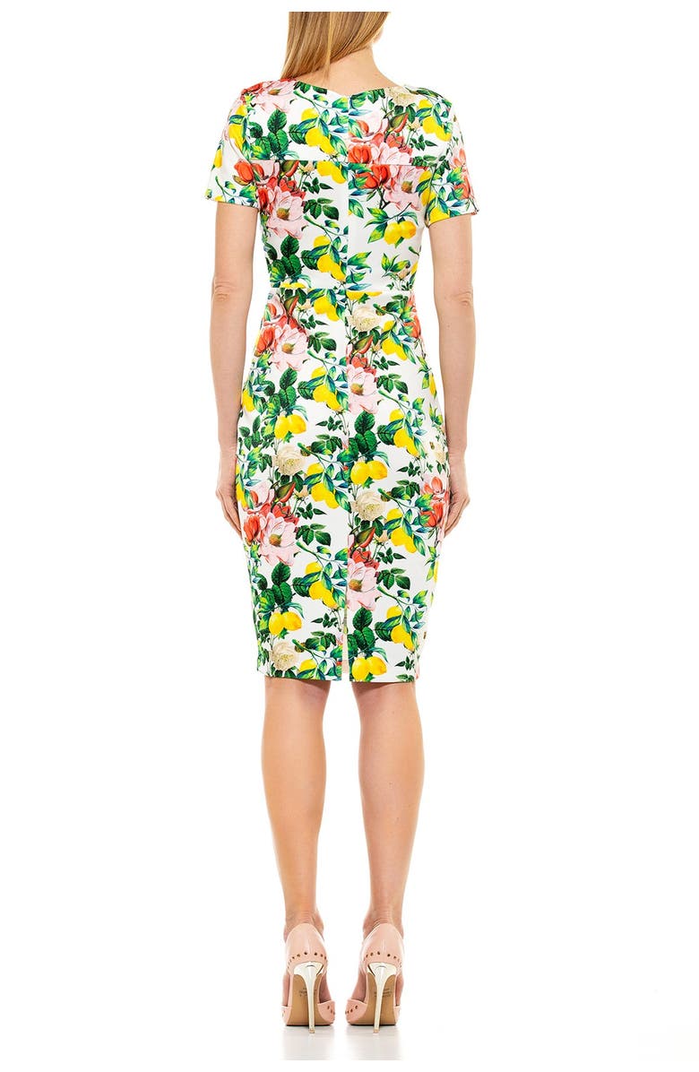 Alexia Admor Scuba Sheath Dress, Alternate, color, 