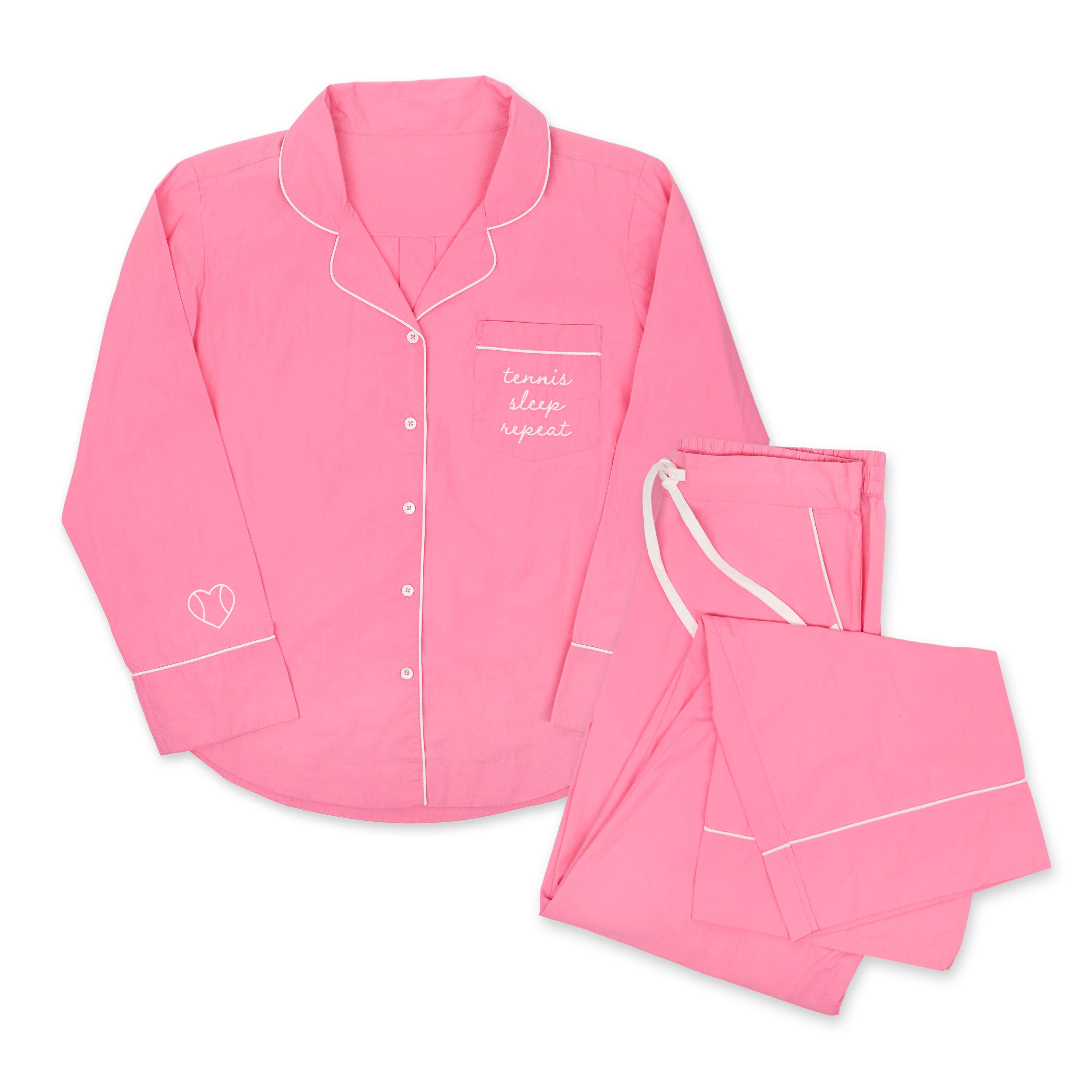 Pink Tennis Sleep Repeat