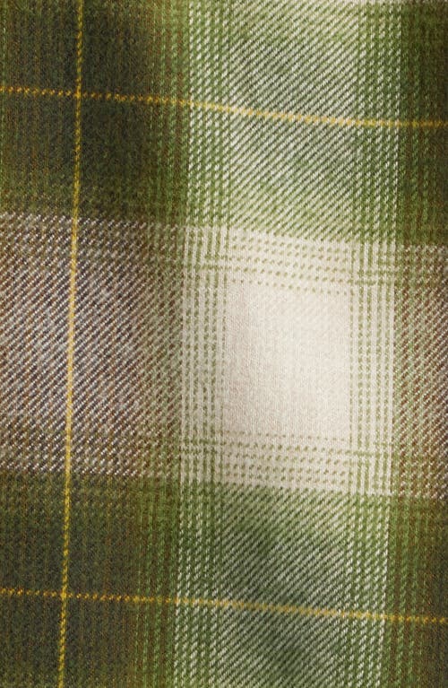 Pendleton Burnside Plaid Flannel Button-up Shirt In Green