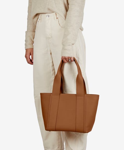 Gigi New York Bailey Leather Tote Bag In British Tan