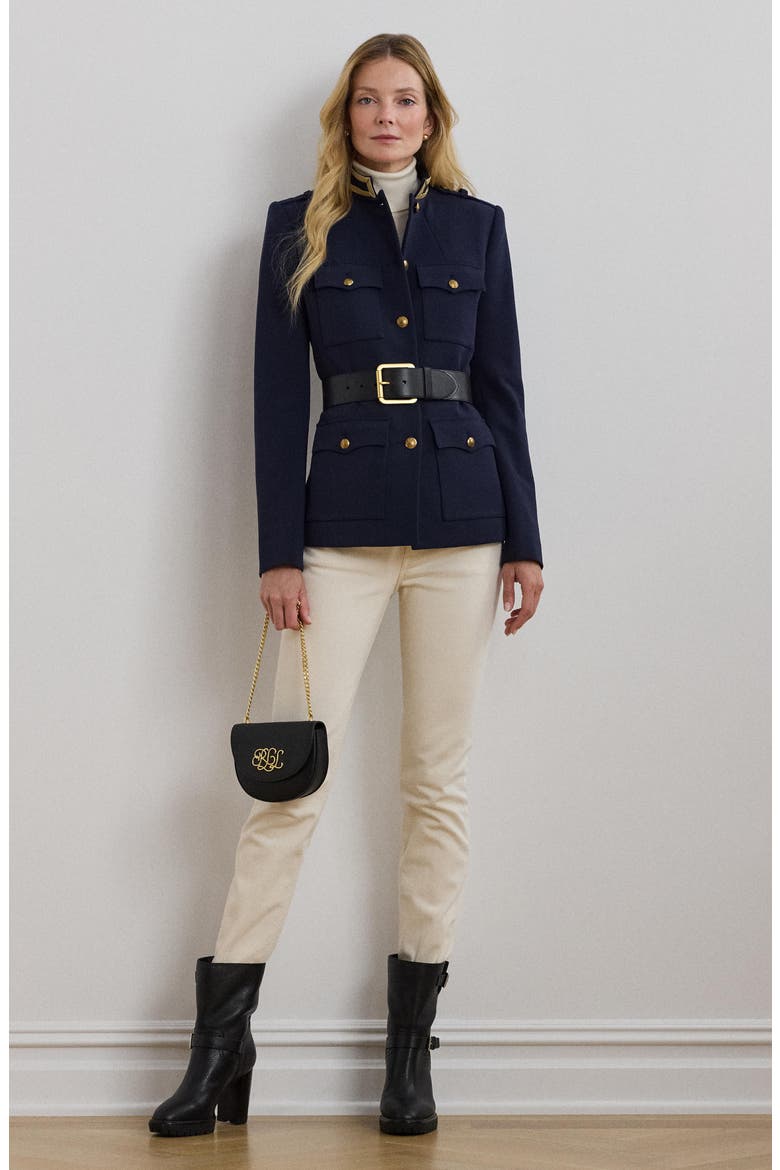 High Waist Straight Leg Ankle Jeans, Alternate, color, CREAM WASH