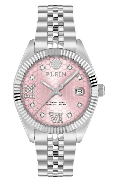 Date Superlative Bracelet Watch, 34mm