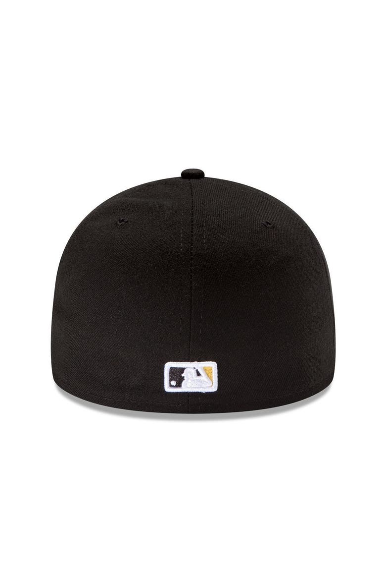Men's New Era Black Pittsburgh Pirates Authentic Collection On Field Low Profile Game 59FIFTY Fitted Hat, Alternate, color, BLACK