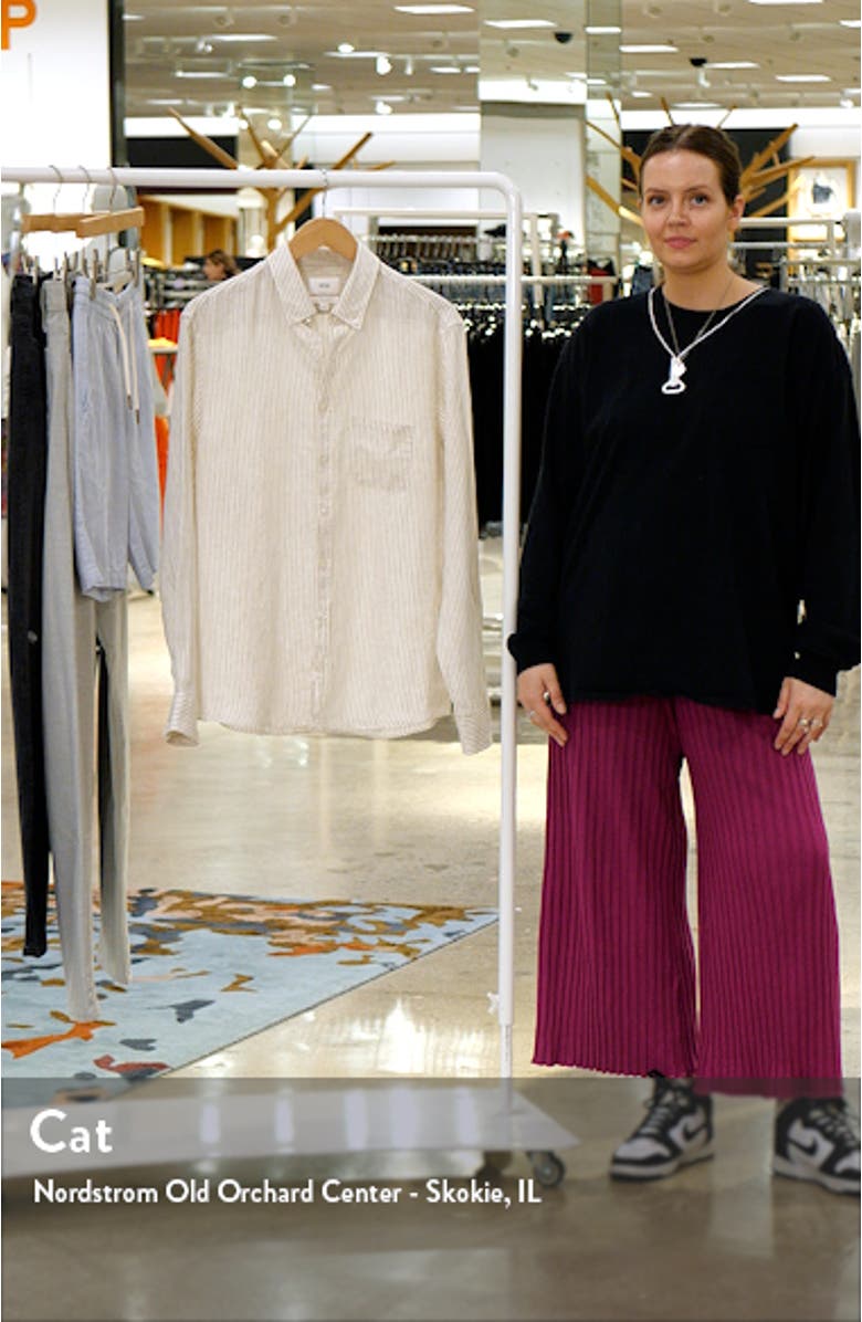 Daniel Linen Button-Down Shirt, sales video thumbnail