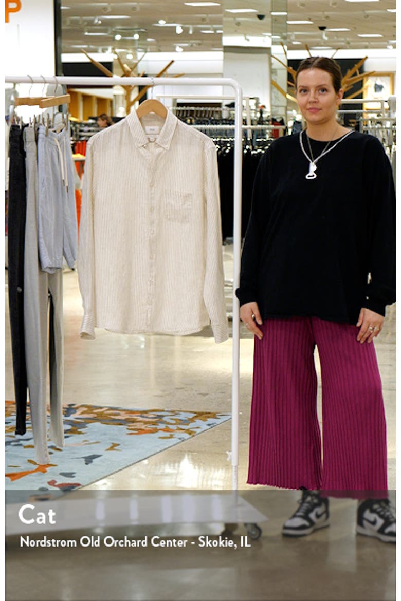 Daniel Linen Button-Down Shirt video