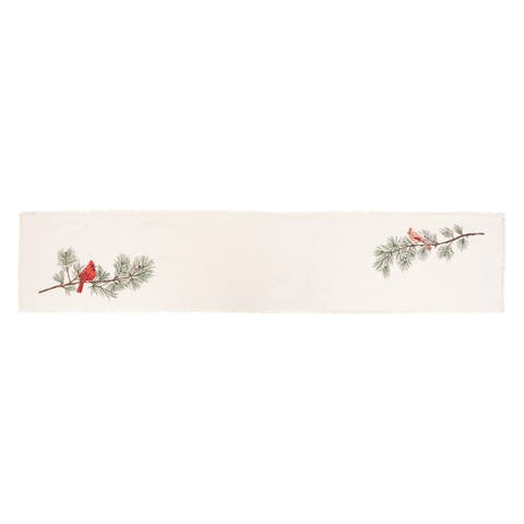 Cardinal and Branch Table Runner 14" x 72"