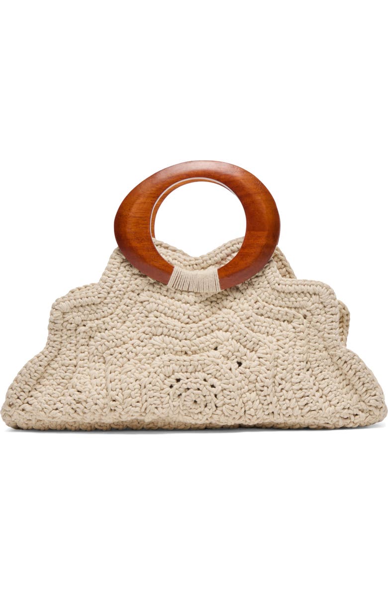 Dolce Vita Maren Knit Top Handle Bag, Main, color, Natural