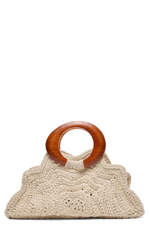 Maren Knit Top Handle Bag