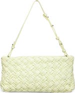 Walter Baker Whitley Woven Leather Clutch