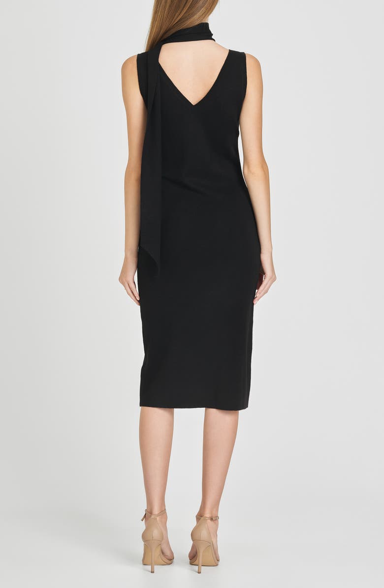 WAYF Martini Sweater Dress with Scarf, Alternate, color, 