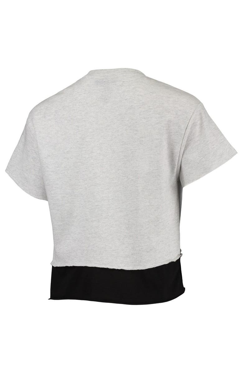 REFRIED APPAREL Women's Refried Apparel Heathered Gray Chicago White Sox Cropped T-Shirt, Alternate, color, Heather Gray