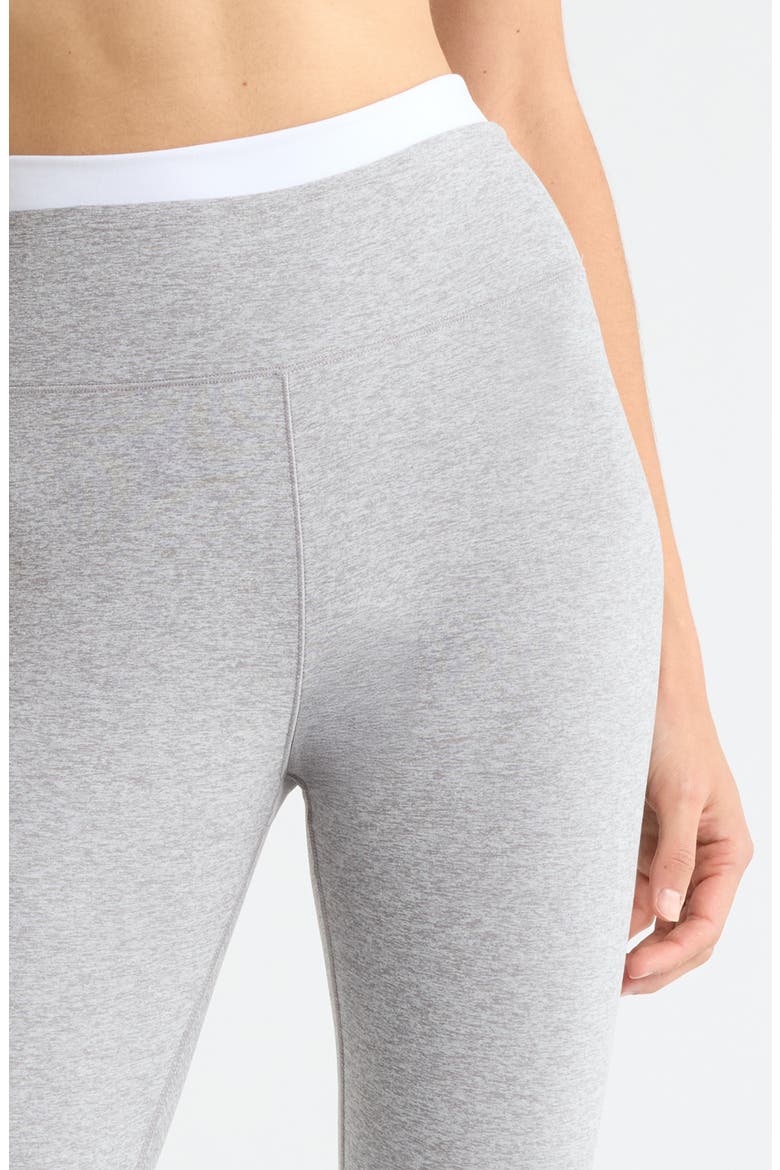 Space Dye High Waist Midi Leggings, Alternate, color, SILVER MIST