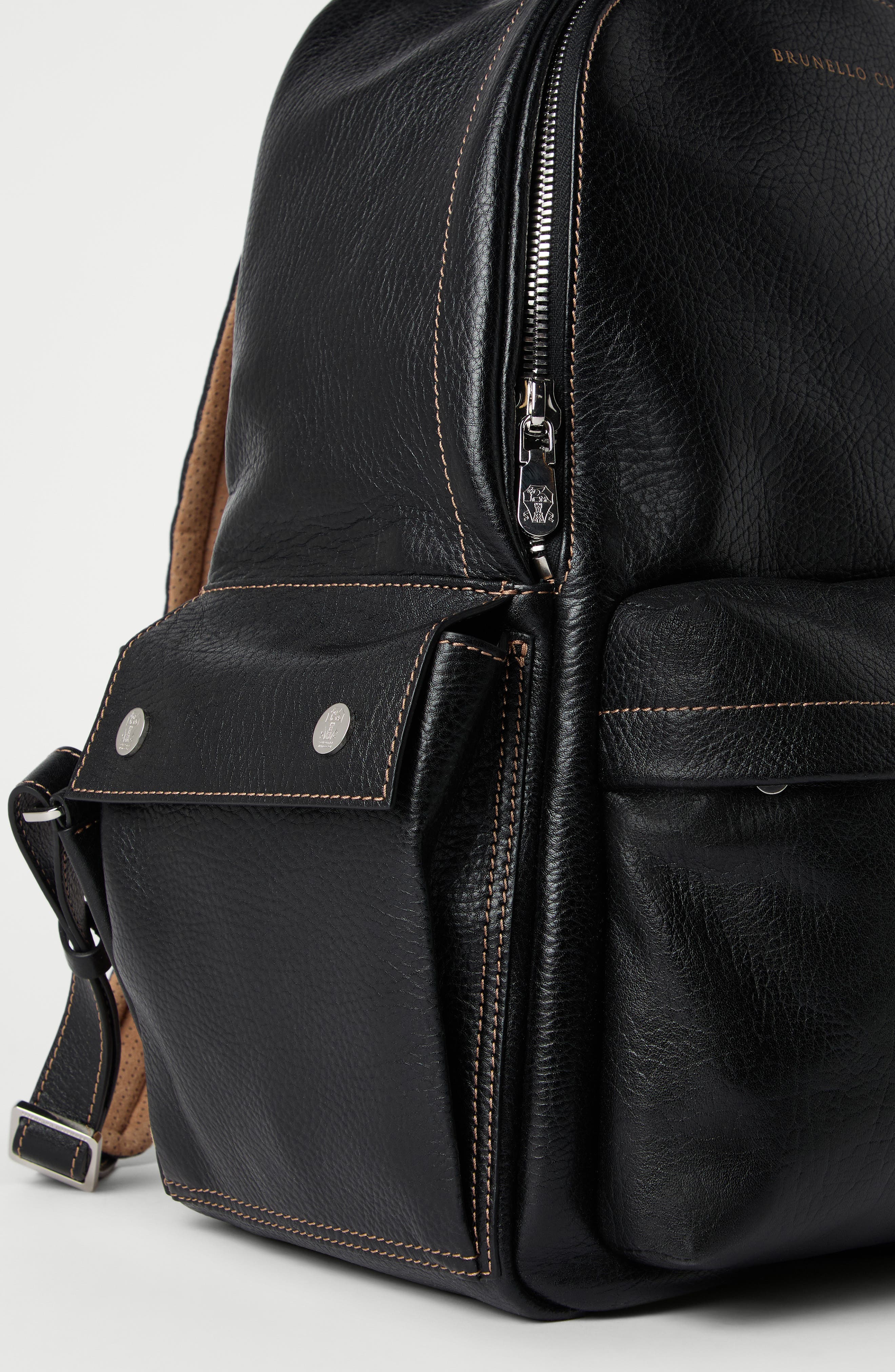 Brunello Cucinelli Travel backpack, Alternate, color, 