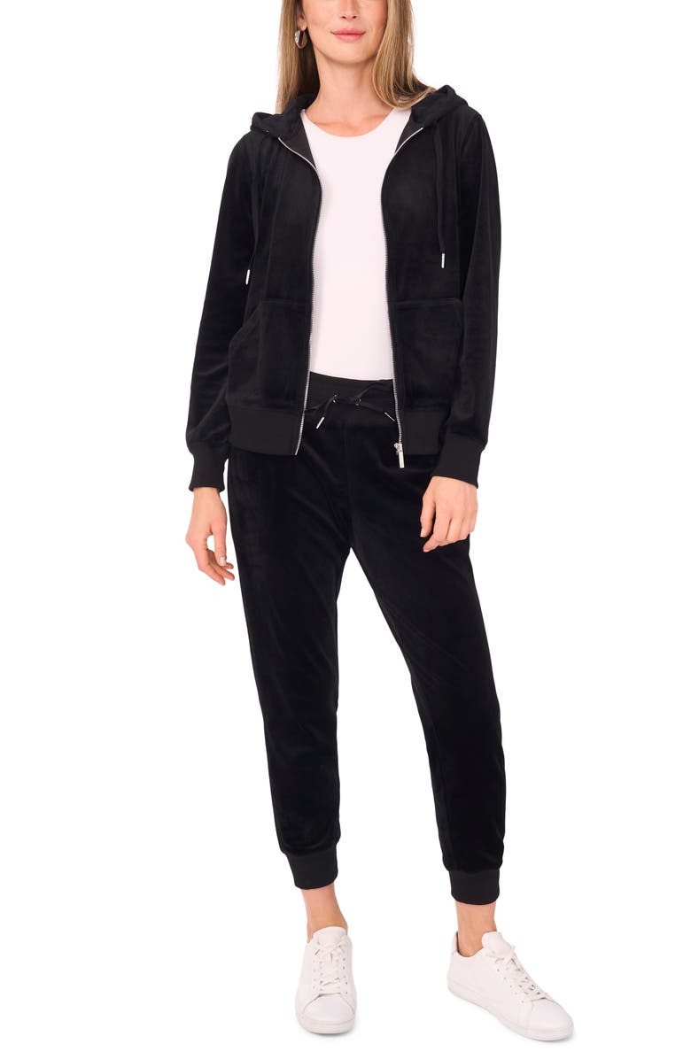 Vince Camuto Ankle Joggers, Alternate, color, Rich Black