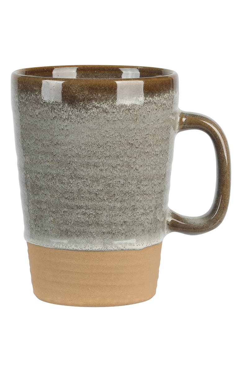 Gibson Elite Dreamweaver 4 Piece 17 Ounce Round Earthenware Mug Set, Alternate, color,