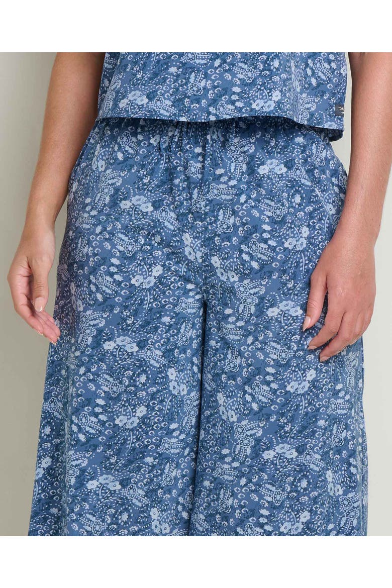 Sunkissed Wide Leg Crop Pant, Alternate, color, Canal Print