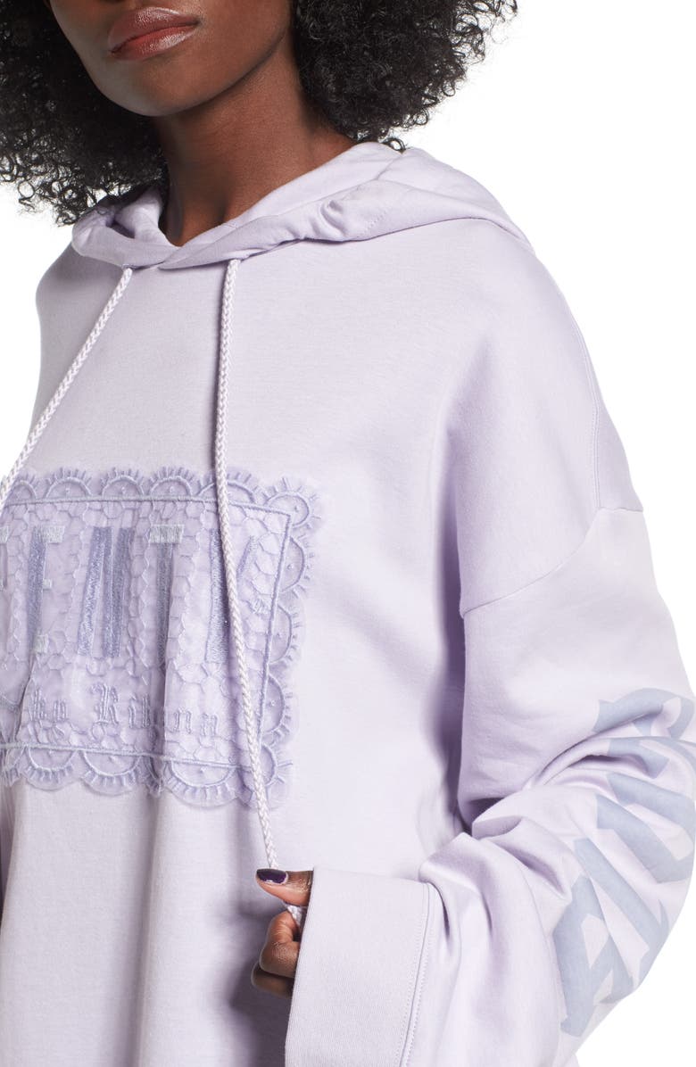 FENTY PUMA by Rihanna Lace Hoodie, Alternate, color, 