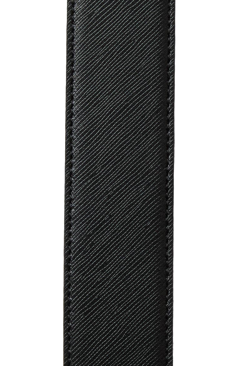 Luca Leather Belt, Alternate, color, BLACK/ DARK BROWN