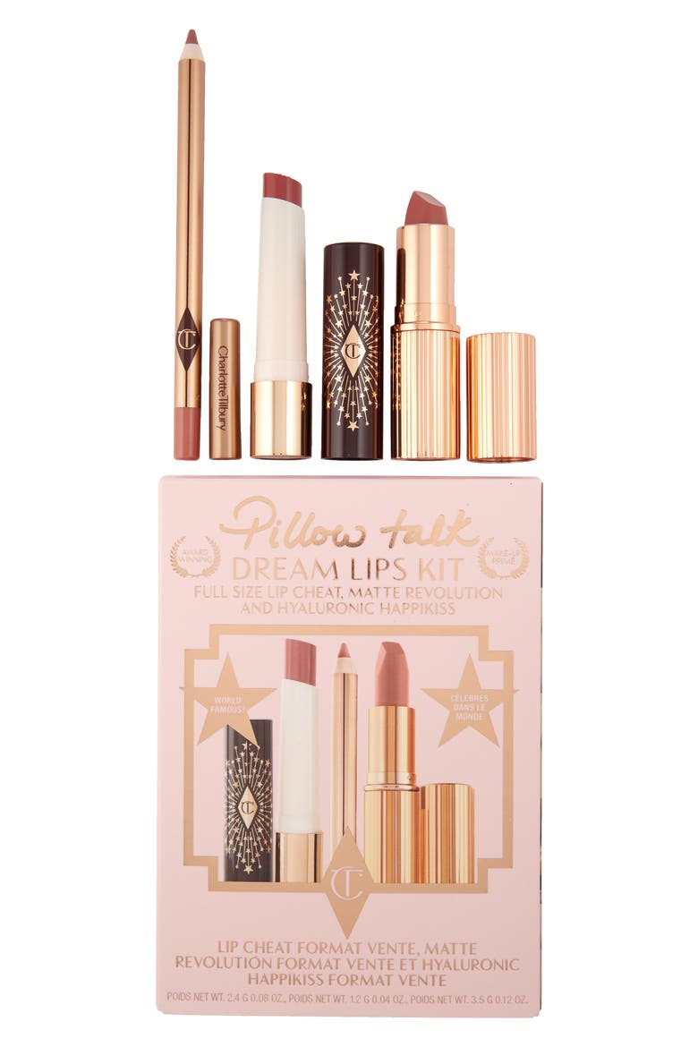 Pillow Talk Lip Kit $92 Value, Alternate, color, NO COLOR