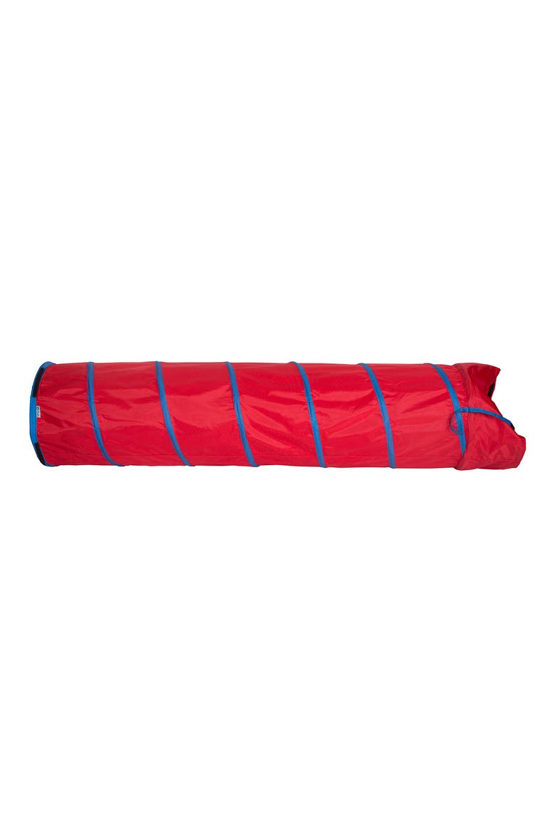 6-Foot Institutional Tunnel, Alternate, color, RED BLUE