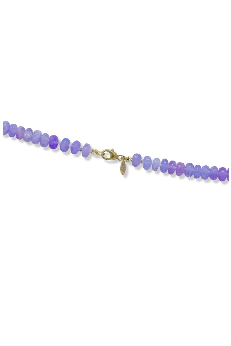 Boheme Hackmanite Beaded Necklace, Alternate, color, HACKMANITE/ 14K YELLOW GOLD